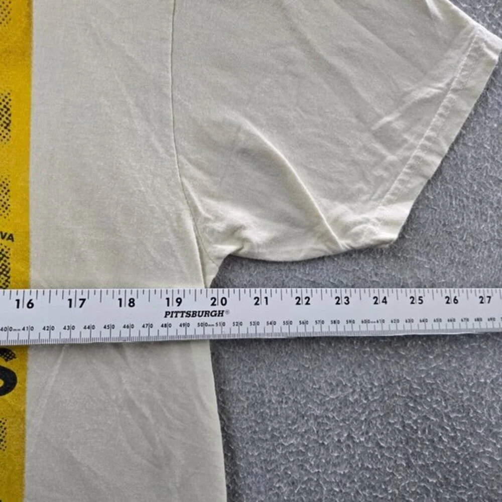 Bruno‎ Mars Men Large Beige Moonshine Jungle Short Sleeve Tee